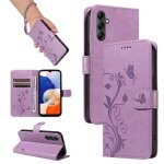 Boonget etui samsung galaxy a14 5g (6. 8) housse tlphone flip en abricot fleur arbre motif housse de ...