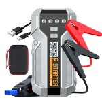 Booster de batterie de voiture 400a - convient aux moteurs essence 35l et diesel 20l 4 modes avec indicateurs ...