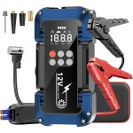 Booster batterie voiture avec compresseur4000a 26800mah12v jump starter portable booster batterie(jusqu?� ...