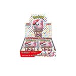 Jeu de cartes - pok�mon - scarlet & violet 151 box - 20 paquets - cartes japonaises - 2 joueurs ou plus ...