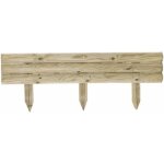 Bordure droite  planter en pin modle traverse