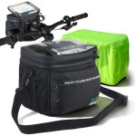 Borgen klickfix sacoche guidon smartphone - etanche et spacieuse 6l - pour velo et ebike