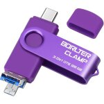 Borlterclamp cl� usb 3 en 1 128 go pour t�l�phones portables android lecteur flash otg usb 3. 0 avec ...