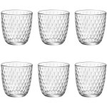 Bormioli rocco set de 6 verres  eau slot acqua 29 cl