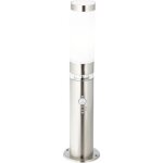 Borne ext�rieure avec d�tecteur - brilliant - bole - 50x119cm - e27 + led int�gr�e - gris - ip44