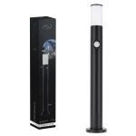 Borne de jardin - garden line - tulis ov 60 - dtecteur de mouvement pir - ip54 - noir