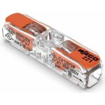 Borne � levier - wago - 221 - 2411 - 2 x 4 mm� - pack de 60 pi�ces - int�rieur