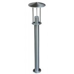 Borne lumineuse - inox - 60w - e27 - 80cm - ext�rieur - contemporain