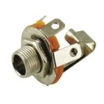 Bornier audio jack 6. 35mm mono avec switch