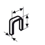 Agrafe - bosch - type 55 - 6 x 108 x 16 mm - acier - compatible avec agrafeuses manuelles