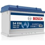 Bosch batterie auto efb s4e08 70ah / 760a Bosch batterie auto efb s4e08 70ah / 760a