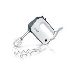 Batteur bosch mfq49300 - 850w - 2 fouets spciaux - 2 crochets ptrisseurs inox - blanc