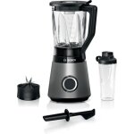 Bosch blender vitapower revtement mtallique - 1200w - 30. 000 trs / min - 2 vitesses + turbo - bol ...