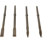 Bosch burins (pointu plat) sds - max set de 4 pi?ces 400 mm 400 x 25 mm - 2607017368