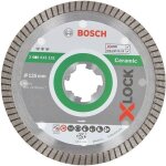 Disque diamant - bosch - x - lock 125mm - best for ceramic - turbo - extraclean