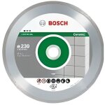 Bosch disque  trononner diamant professional ceramic - 230 x 2540 x 16 x 7 mm - avec bague de rduction ...