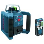 Laser rotatif - bosch - grl 300 hvg - ligne laser verte - prcision 01 mm - ip 54