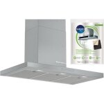 Bosch hotte dcorative murale aspirante inox largeur 90cm dbit dair 721m3 / h