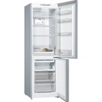 Bosch kgn36nlea - rfrigrateur conglateur bas - 302l (215l + 87l) - froid nofrost multiairflow - l ...