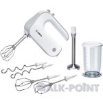 Mixeur  main - bosch - mfq4075de - 5 niveaux de vitesse - turbo - inox