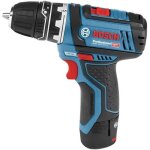 Perceuse visseuse  batterie - bosch - gsr 12v - 15 fc flex - flexiclick - 2x2ah