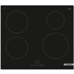 Plaque induction - bosch - pue61rbb5e - 4 foyers - 4600w - commande touchselect