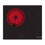 Plaque vitrocramique - bosch - pkk611bb8e - 3 foyers - touchselect - 5700w