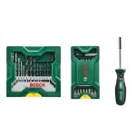 Bosch professional coffrets mini - x - line 25 + 15 + 1 plus poigne (pour le mtal le bois la pierre ...