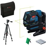 Bosch professional laser combin gcl 12v - 50 - 22 cg (jusqu? 50m dual power support rm20 4 piles 15v ...