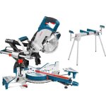 Scie radiale  onglets - bosch - gcm 8 sjl - 216mm - 1600w - filaire