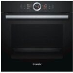 Bosch serie 8 hsg636bb1 four  vapeur intgrable niche largeur : 56 cm profondeur : 55 cm hauteur : 58. ...