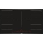 Plaque � induction - bosch - pxv975dv1e - verre - c�ramique - 5 zones - 3300 w