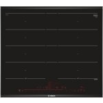 Plaque  induction bosch serie 8 pxy675dc1e - noir - 4 zones - 7400 w - commande tactile