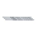 Bosch set de 3 lames de scie compatibles precise 150 mm (lame bim�tal durable pour coupes pr�cises m�tal ...