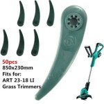 Bosch set de 50 lames pour coupe - bordure art 23 - 18 li