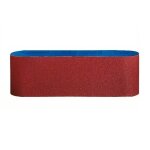 Set de bandes abrasives - bosch - 65 x 410 mm - grain 60 - 80 - 100 - 3 pi�ces