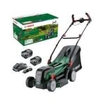 Bosch tondeuse universalrotak 37 - 550 - avec 2 batteries 40 ah et chargeur Bosch tondeuse universalrotak 37 - 550 - avec 2 batteries 40 ah et chargeur