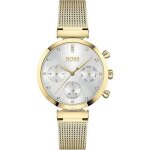 Boss femme analogique quartz montre avec bracelet en acier inoxydable 1502552