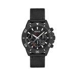 Boss homme analogique quartz solaire montre avec bracelet en nylon 1513918