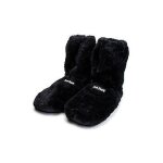 Bottes chauffantes - cadeau maestro - femme - noir - accessoire de mode - garnies de graines de lavande ...
