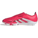 Bottes de football - adidas - predator league - mixte - rouge lucide - terrain gras - respirant