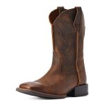 Bottes western ariat wide square toe