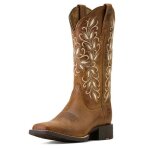 Bottes western femme ariat round up holly