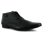 Bottines semi montantes noires anglaise firetrap pour homme