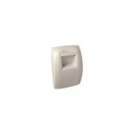 Bouche dextraction hygror�glable - aldes - c33 curve l - d�bit 10 - 50 m� / h - diam�tre 125 mm - blanc ...