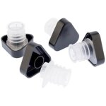 Bouchon anti - goutte pour bouteille - koala - noir - 4 pièces - plastique - pratique et Écologique Bouchon anti - goutte pour bouteille - koala - noir - 4 pièces - plastique - pratique et Écologique