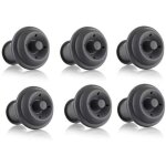 Bouchon pour bouteille de vin - non spécifié - 6pcs - silicone - réutilisable - Étanchéité sous vide Bouchon pour bouteille de vin - non spécifié - 6pcs - silicone - réutilisable - Étanchéité sous vide
