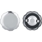 Bouchon carburant universel bouchon de r�servoir de carburant chrom� pour moteurs gx160 gx200 gx240 gx270 ...