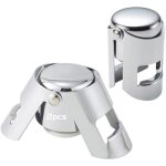 Bouchons � champagnebouchons de bouteille de vin en acier inoxydable bouchon de bouteille de vin champagne ...