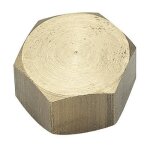 Bouchon - somatherm for you - 300 - laiton brut - femelle 20 / 27 - raccord � visser